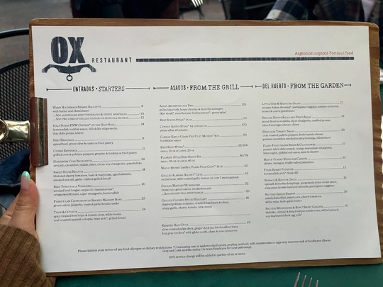 OX Restaurant图片
