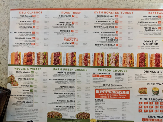 TOGO'S Sandwiches图片