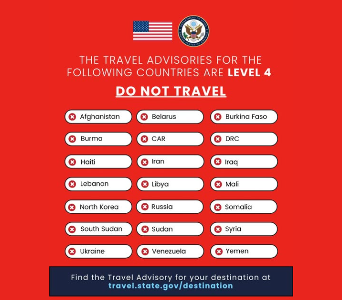 美国对墨西哥发出新的紧急旅行警告